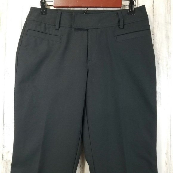 5/$25 Eddie Bauer Womens Pants 6 Black Blakely Fit Career AJ3 - Picture 2 of 7